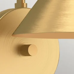 Elstead Lighting Remyck Wandleuchte 1-flammig Gebürstet Gold