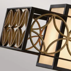 Elstead Lighting Remy Pendelleuchte Bronze Gold 4-flammig E27