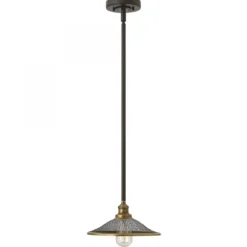 Elstead Lighting Rigby 1-Light Pendelleuchte Bronze 1-flammig E27