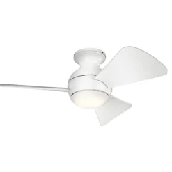 Elstead Lighting Sola Deckenventilator LED weiß