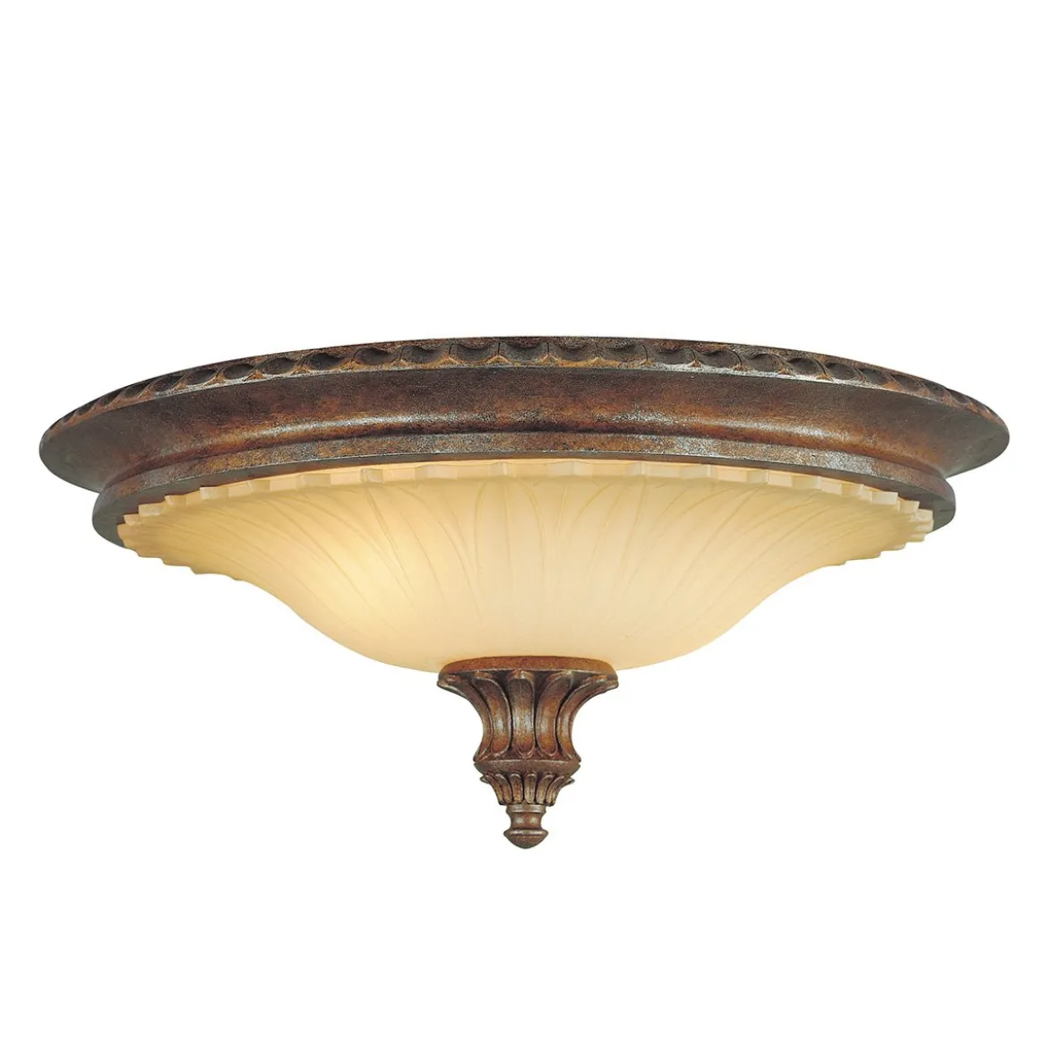 Elstead Lighting Stirling Castle 2-Light Deckenleuchte Bronze 2-flammig E27
