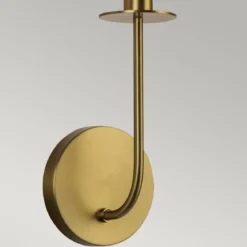Elstead Lighting Sylvia Wandleuchte 1-flammig Gebürstetes Gold