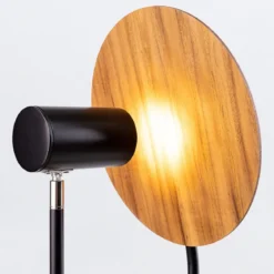Elstead Lighting Tischleuchte DOT Naturholzfurnier GU10