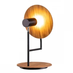 Elstead Lighting Tischleuchte DOT Naturholzfurnier GU10