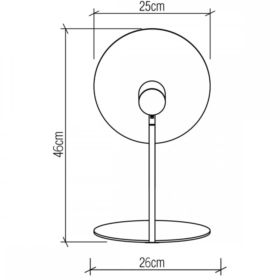 Elstead Lighting Tischleuchte DOT Naturholzfurnier GU10