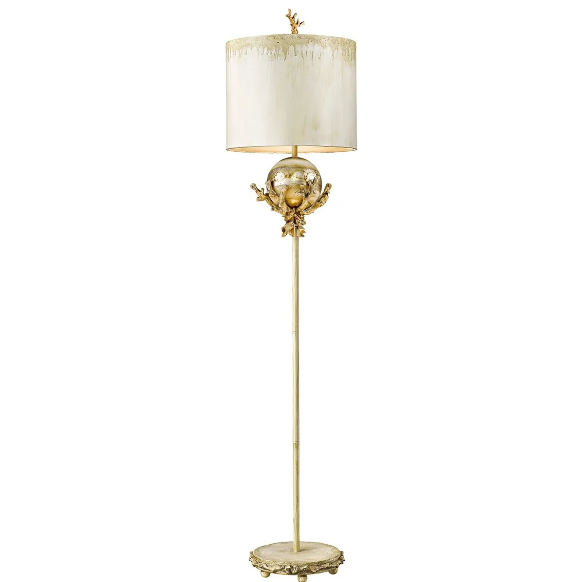 Elstead Lighting Trellis 1-Light Stehleuchte antik 1-flammig 163cm E27