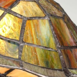Elstead Lighting Turtle Animal Tischleuchte Tiffany-Stil Bronze G9