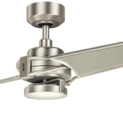 Elstead Lighting Xety Deckenventilator LED nickel gebürstet