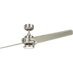 Elstead Lighting Xety Deckenventilator LED nickel gebürstet