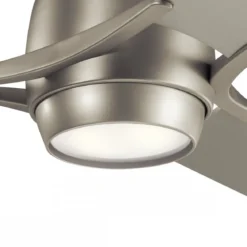 Elstead Lighting Zeus Deckenventilator LED nickel gebürstet