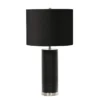 Elstead Ripple Tischlampe 1-flammig  Schwarz E27