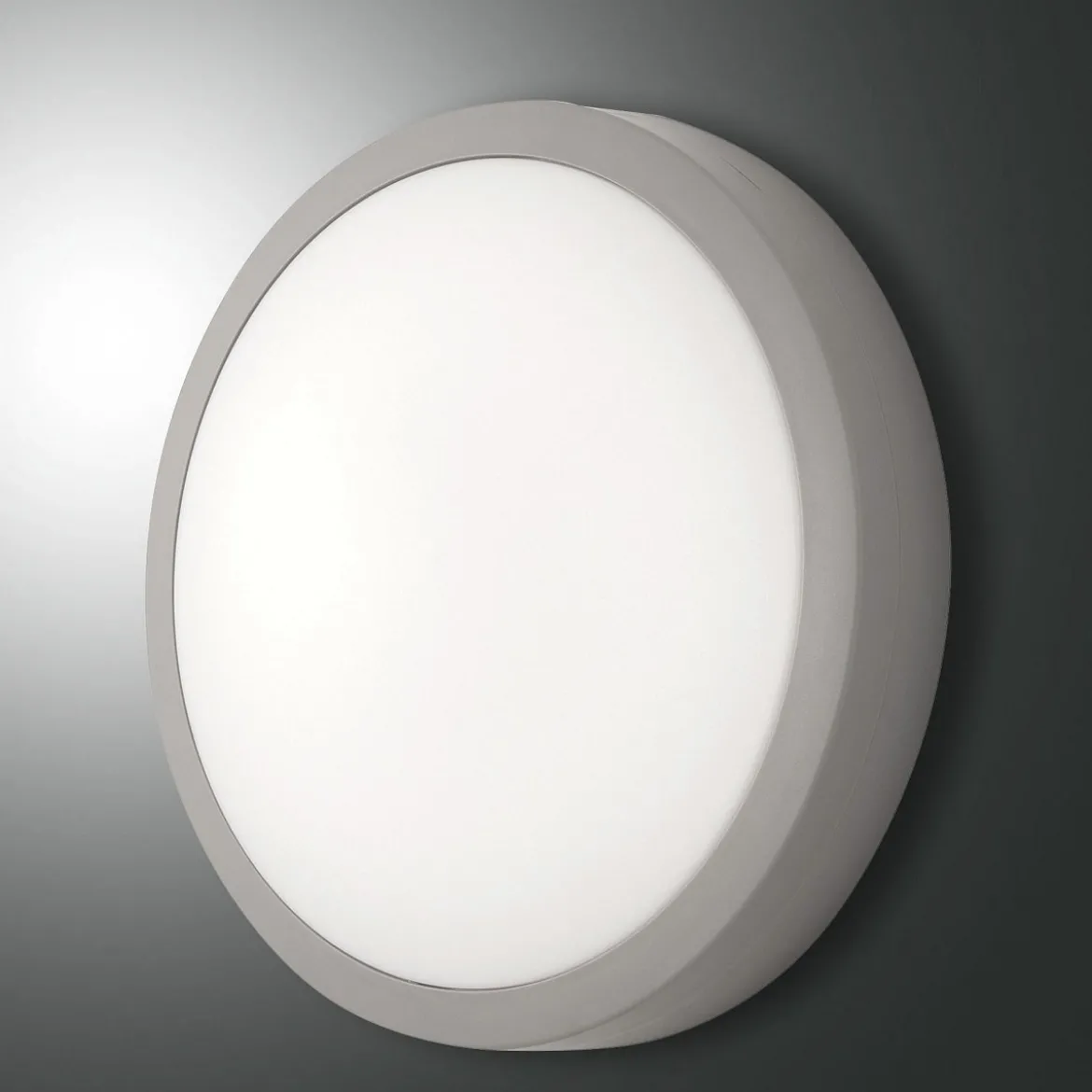 FABAS LUCE 3524-65-131 Deckenleuchte Axel 30cm Grau