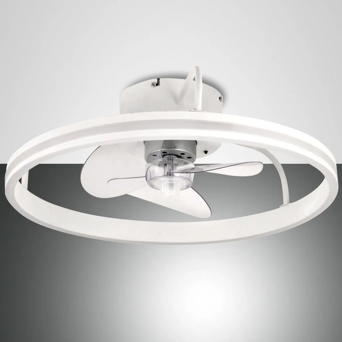 Fabas Luce 3709-65-102 Deckenleuchte Relais Ventilator weiss dimmbar