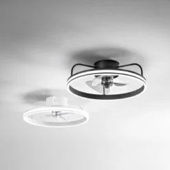 Fabas Luce 3709-65-102 Deckenleuchte Relais Ventilator weiss dimmbar
