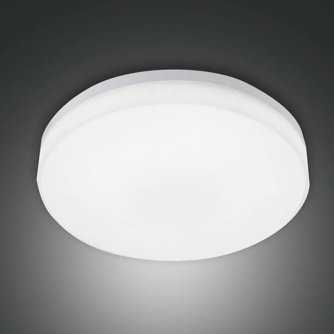 FABAS LUCE 3525-61-102 Deckenleuchte Trigo weiss 28cm IP65