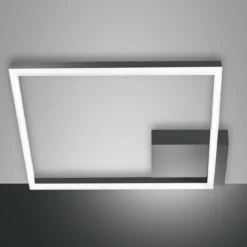 Fabas Luce 3394-62-282 LED Deckenleuchte Bard 45x45cm 4000K anthrazit