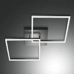 Fabas Luce 3394-66-282 LED Deckenleuchte Bard 65x65cm 4000K anthrazit