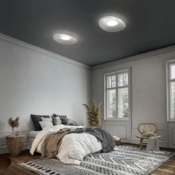 Fabas Luce 3625-65-102 LED Deckenleuchte Vela 78cm weiss 3000K