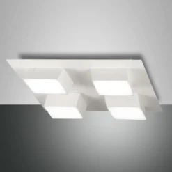 Fabas Luce 3601-84-102 LED Deckenleuchte Lucas weiß 35x35cm