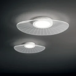 Fabas Luce 3625-61-102 LED Deckenleuchte Vela 59cm weiss 3000K