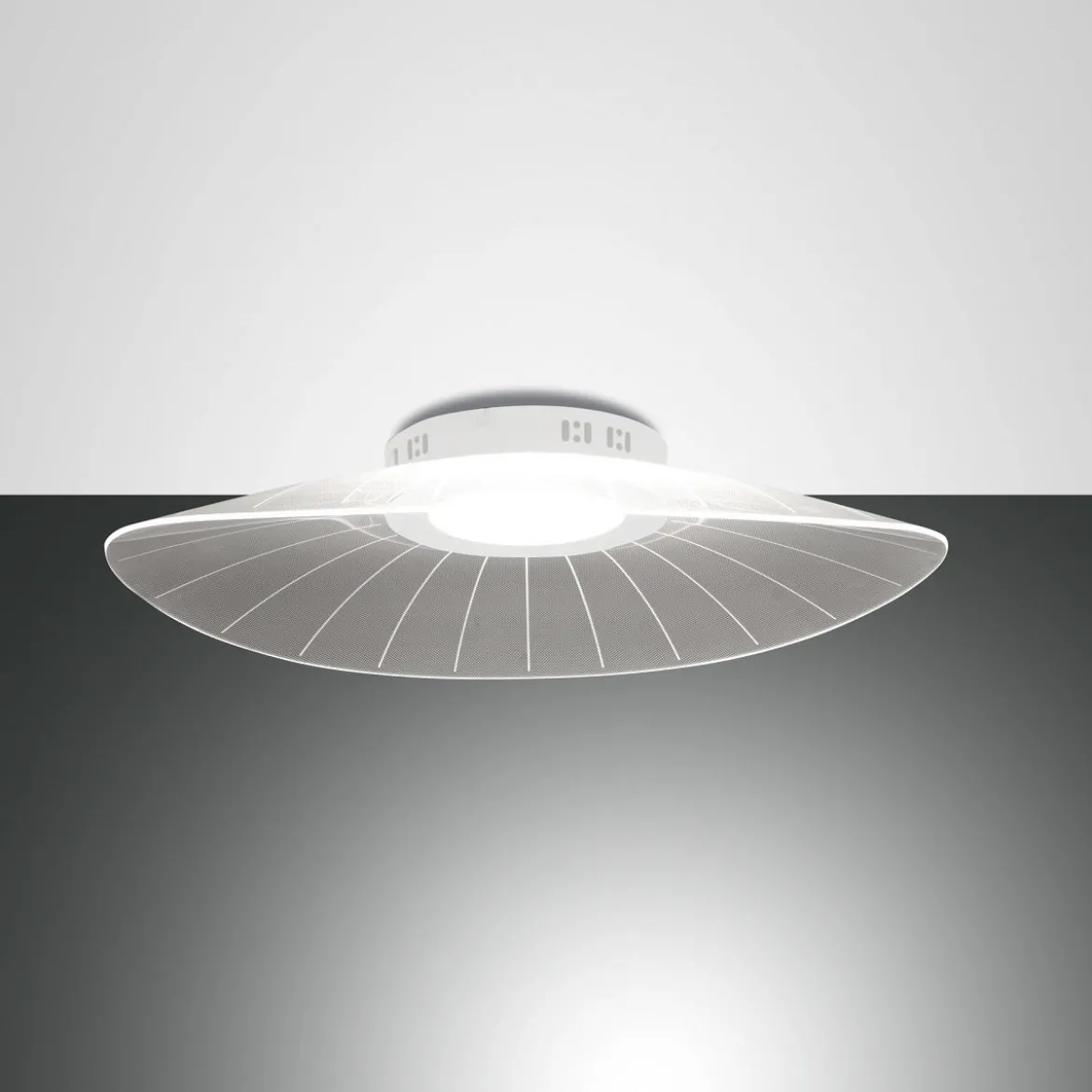 Fabas Luce 3625-61-102 LED Deckenleuchte Vela 59cm weiss 3000K