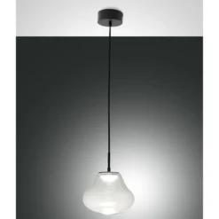 Fabas Luce 3774-40-241 LED Pendelleuchte Deva 25cm Transparent dimmbar