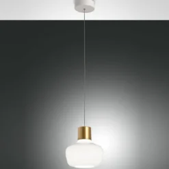 Fabas Luce 3767-40-102 LED Pendelleuchte Kino 1-flammig weiß