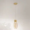 Fabas Luce 3768-40-365 LED Pendelleuchte Lapo 1-flammig cognac 3000K