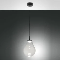 Fabas Luce 3772-40-241 LED Pendelleuchte Noa 1-flammig Transparent