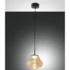 Fabas Luce 3774-40-241 LED Pendelleuchte Deva 25cm Amber dimmbar