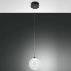 Fabas Luce 3770-40-372 LED Pendelleuchte Ariel 1-flammig 15cm transparent 3 Step Dim