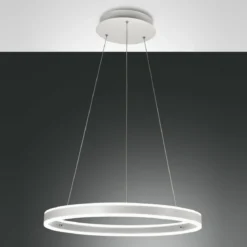 Fabas Luce 3743-40-102 LED Pendelleuchte Palau weiss 60cm