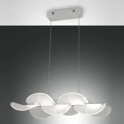 Fabas Luce 3626-46-102 LED Pendelleuchte Sylvie 58cm weiß dimmbar