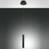 Fabas Luce 3685-40-101 LED Pendelleuchte Prado 1-flammig schwarz 16cm