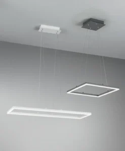 Fabas Luce 3394-43-282 LED Pendelleuchte Bard 92x32cm 4000K anthrazit