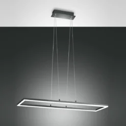 Fabas Luce 3394-43-282 LED Pendelleuchte Bard 92x32cm 4000K anthrazit