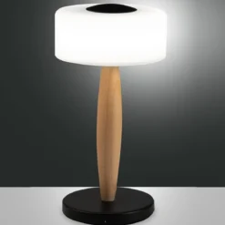 FABAS LUCE 3761-30-101 LED Tischleuchte Elea Schwarz