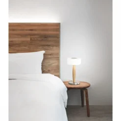 FABAS LUCE 3761-30-178 LED Tischleuchte Elea Nickel satiniert