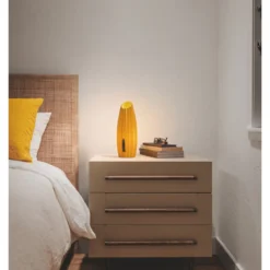 FABAS LUCE 3760-30-367 LED Tischleuchte Nadine Senffarben
