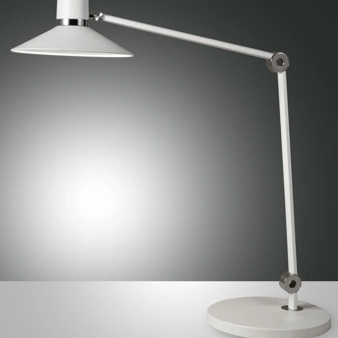 Fabas Luce 3675-30-102 LED Tischleuchte Panarea weiß tunable white