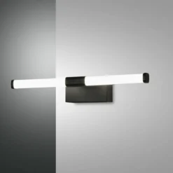 Fabas Luce 3720-21-101 LED Wandleuchte Ago schwarz 34cm IP44