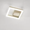 Fabas Luce 3394-24-225 LED Wandleuchte Bard 19x19cm 3000K goldfarben