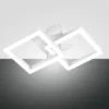 Fabas Luce  3394-28-102 LED Wandleuchte Bard 29x29cm 3000K weiß