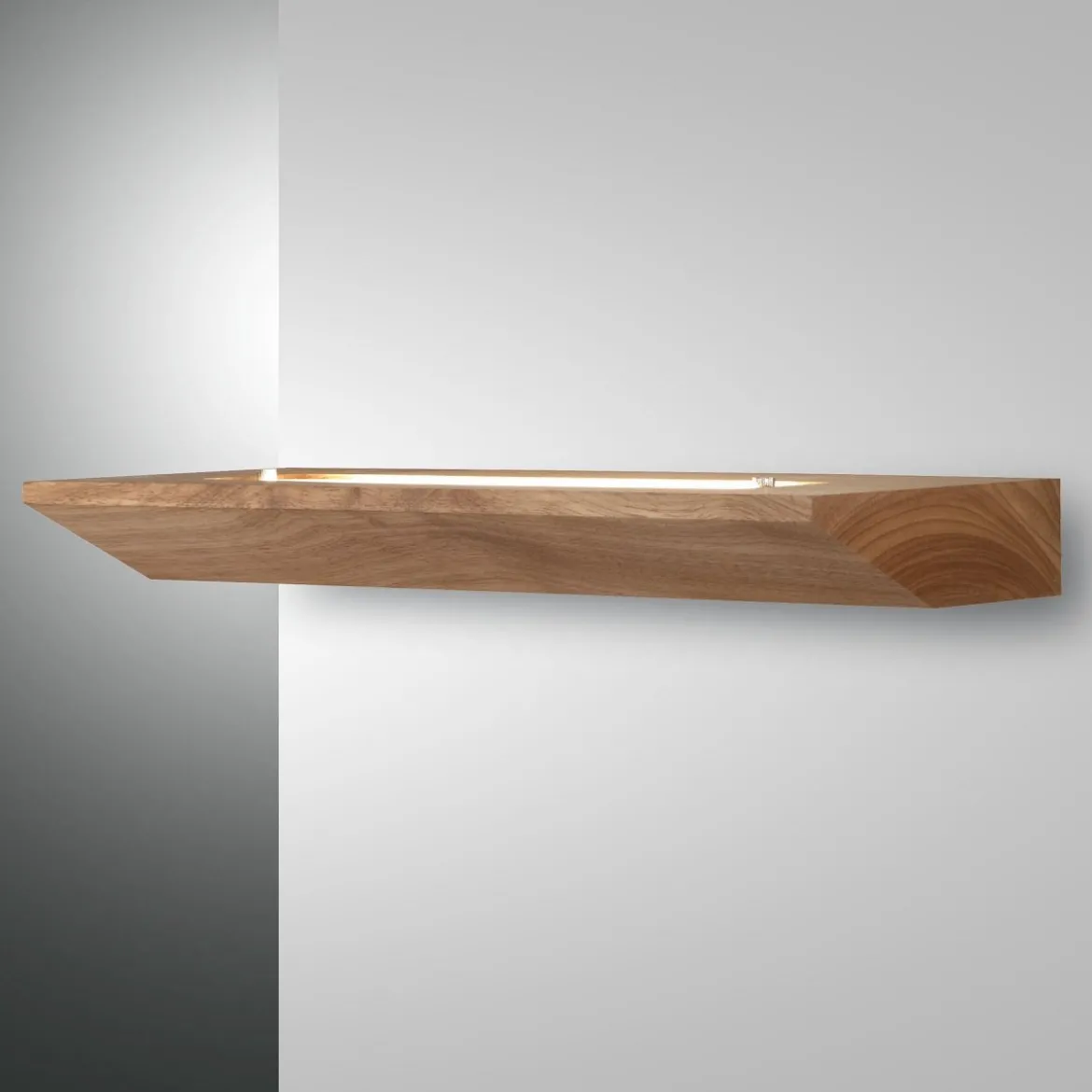 Fabas Luce 3663-21-215 LED Wandleuchte Linus eichenholz 40cm