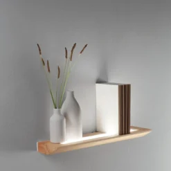 Fabas Luce 3663-26-215 LED Wandleuchte Linus eichenholz 60cm