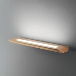 Fabas Luce 3663-26-215 LED Wandleuchte Linus eichenholz 60cm