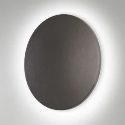 Fabas Luce 6544-22-294 LED Wandleuchte Zon 24cm dunkelgrau 3000K IP65