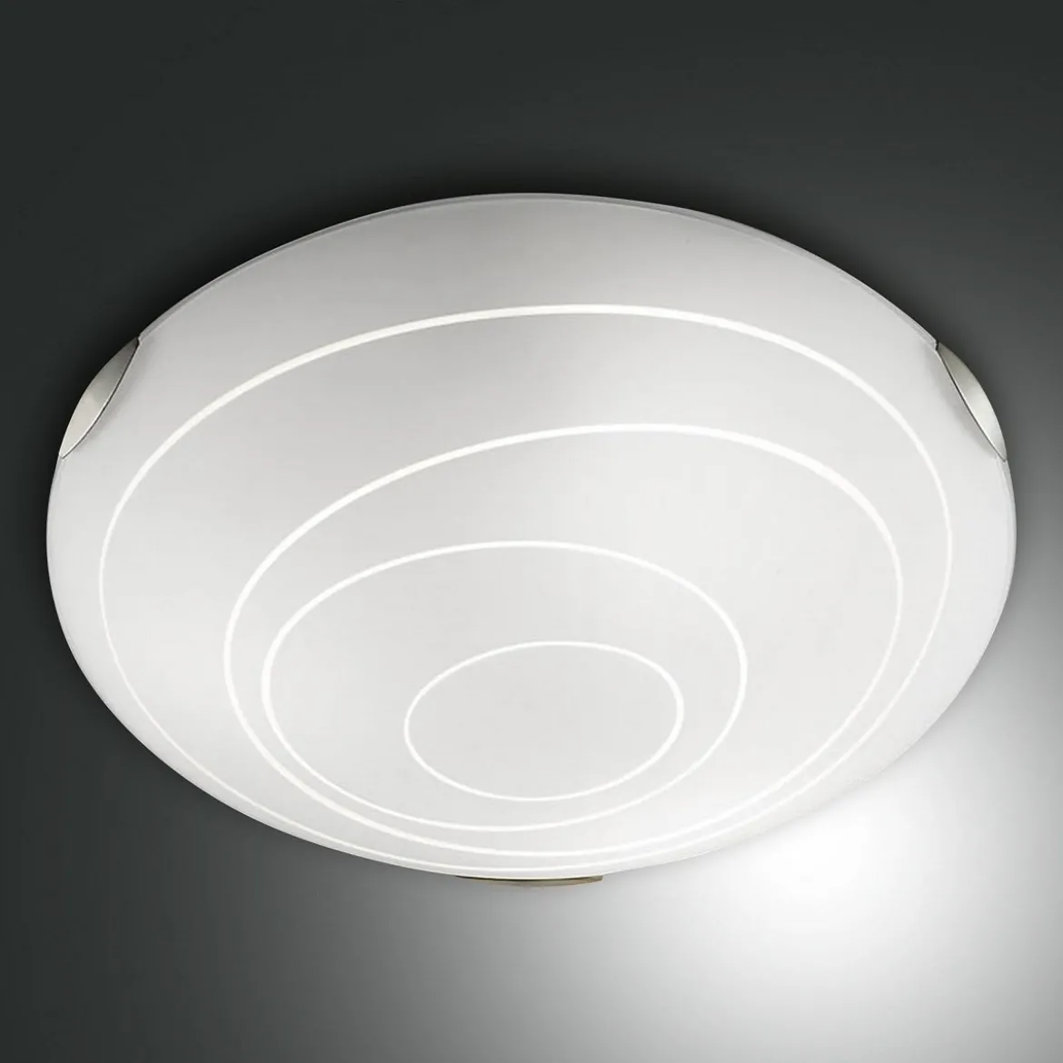 FABAS LUCE No. 3061-64-102 Deckenleuchte KENT D.50 weiss