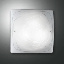 FABAS LUCE No. 3062-65-102 Deckenleuchte LYNN 40x40 weiss