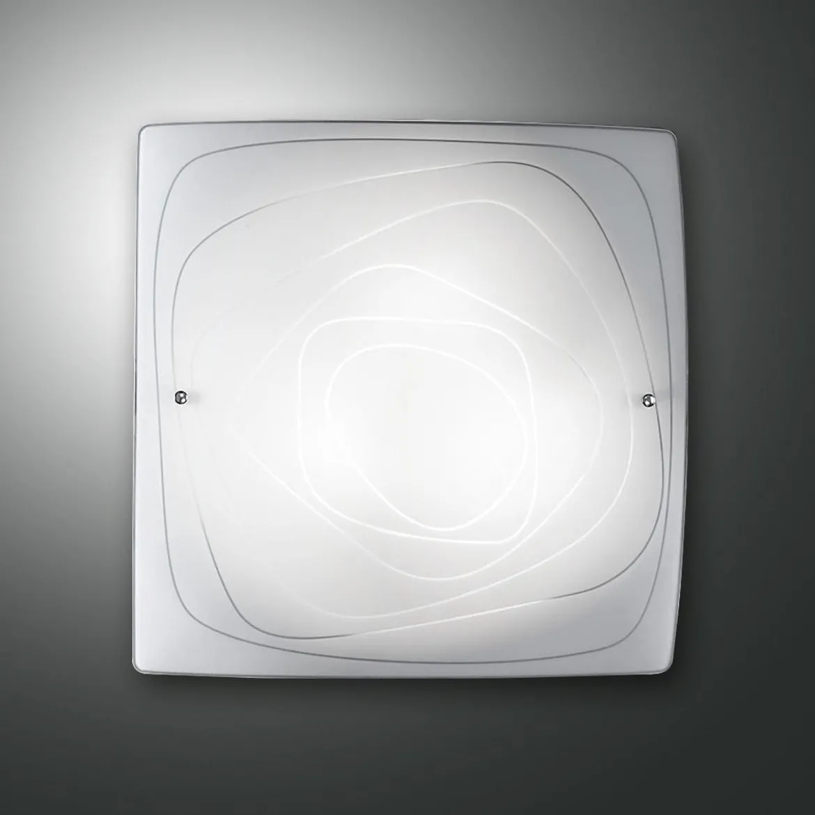 FABAS LUCE No. 3062-65-102 Deckenleuchte LYNN 40x40 weiss